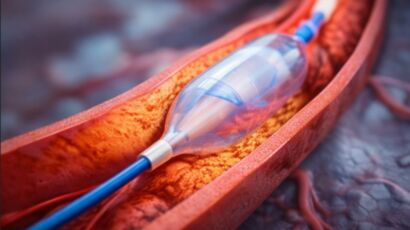 Dr. Ram Kishore Gurajala performing a non-surgical interventional radiology procedure in india