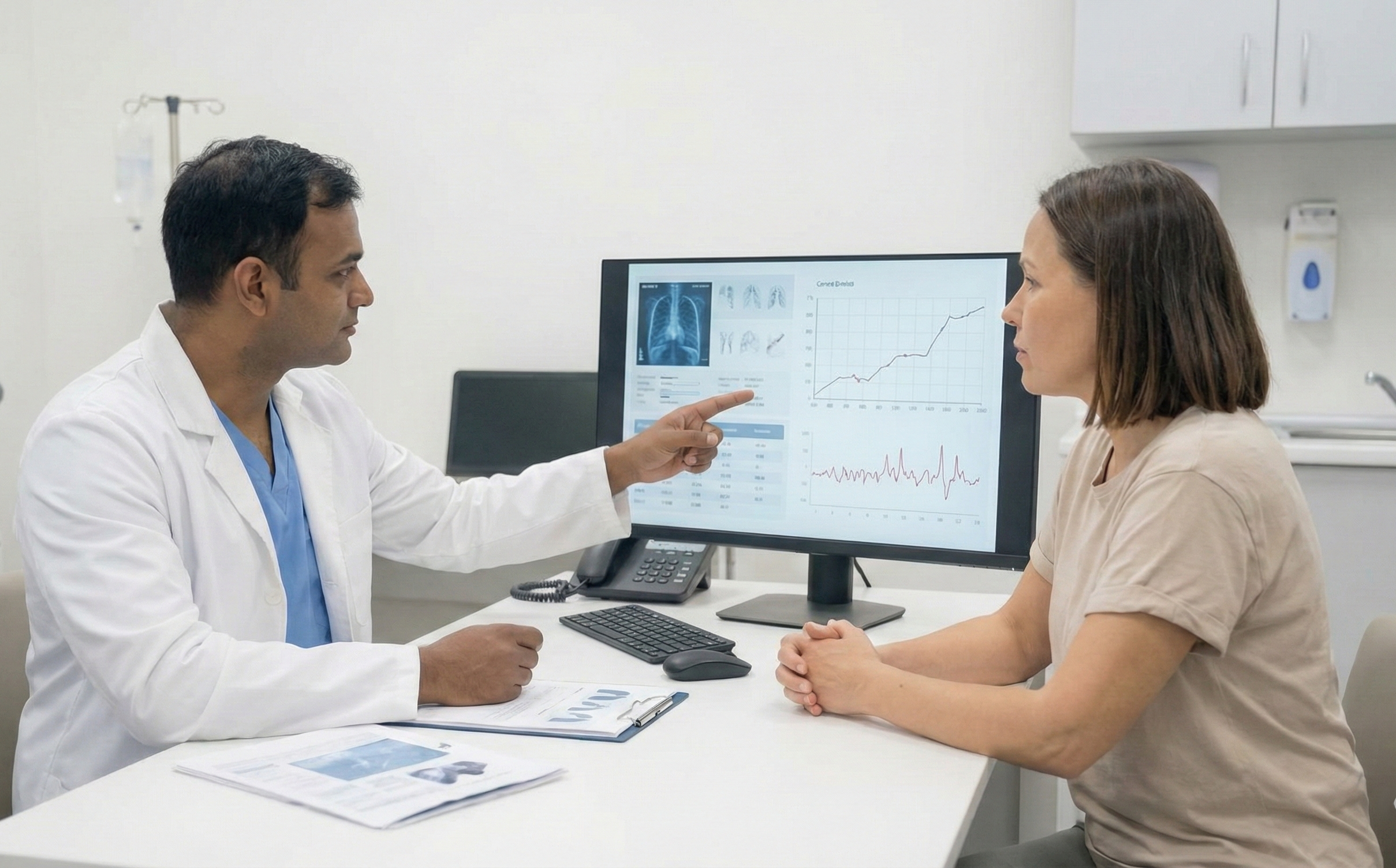 IR4ubyRam-DR Ram Kishore Gujarala Interventional Radiologist in India Hyderabad Chennai explaining Ovarian Vein Embolization