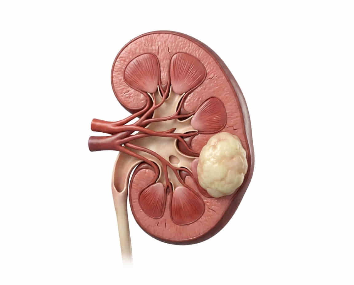 Dr. Ram Kishore Gurajala evaluating candidates for preoperative renal embolization to ensure a safer surgery for large kidney tumors in Hyderabad.