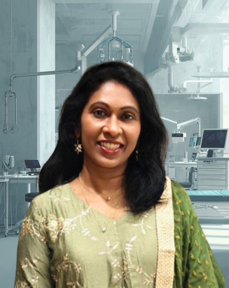 Dr. N. Rajya Lakshmi, Senior Obstetrician and Gynaecologist at Lakshmi Hospital Kondapur, expert in high-risk pregnancy and laparoscopic surgery.