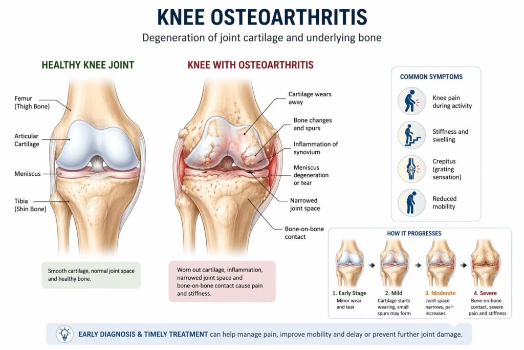 knee osteoarthritis pain relief