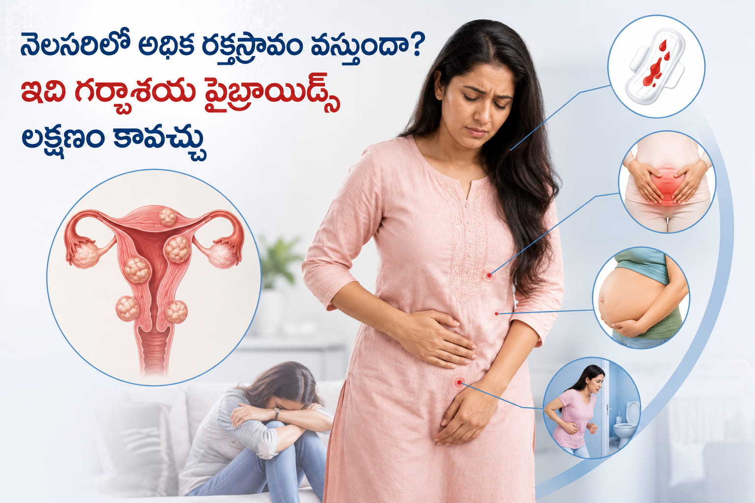 Common uterine fibroid symptoms.