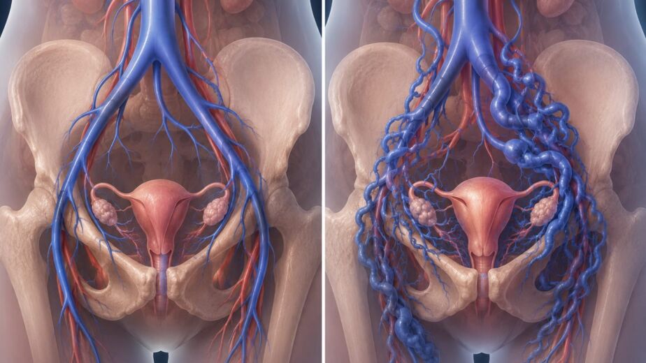 pelvic congestion syndrome symptoms