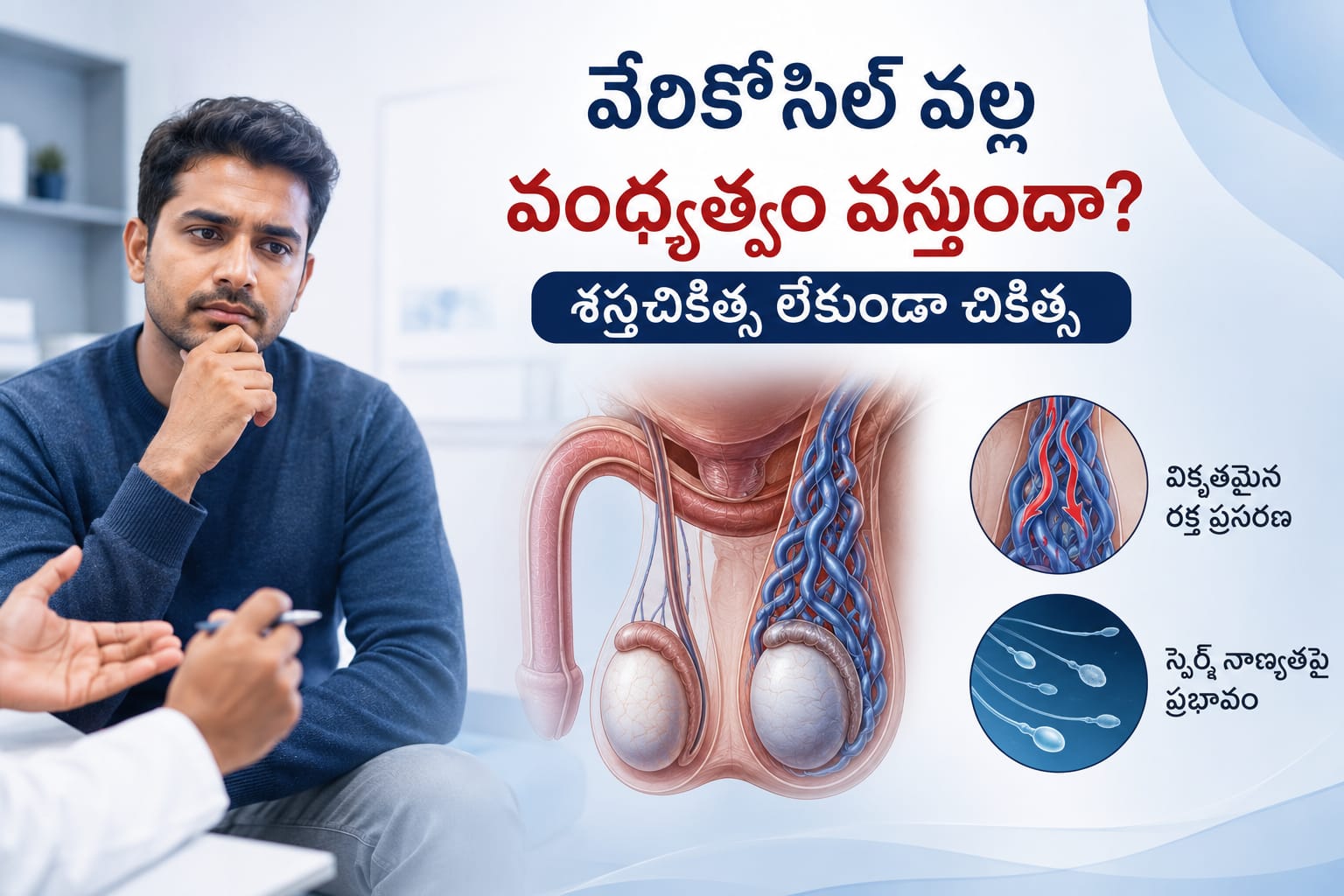varicocele treatment without surgery