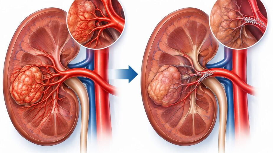 embolization before kidney surgery