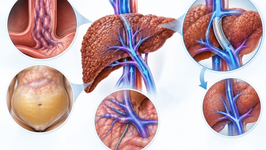 liver cirrhosis with portal hypertension treatment